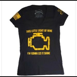 Grunt Style Let it shine V-Neck